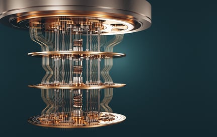 Detecting interference and ensuring secure operations at quantum computer labs