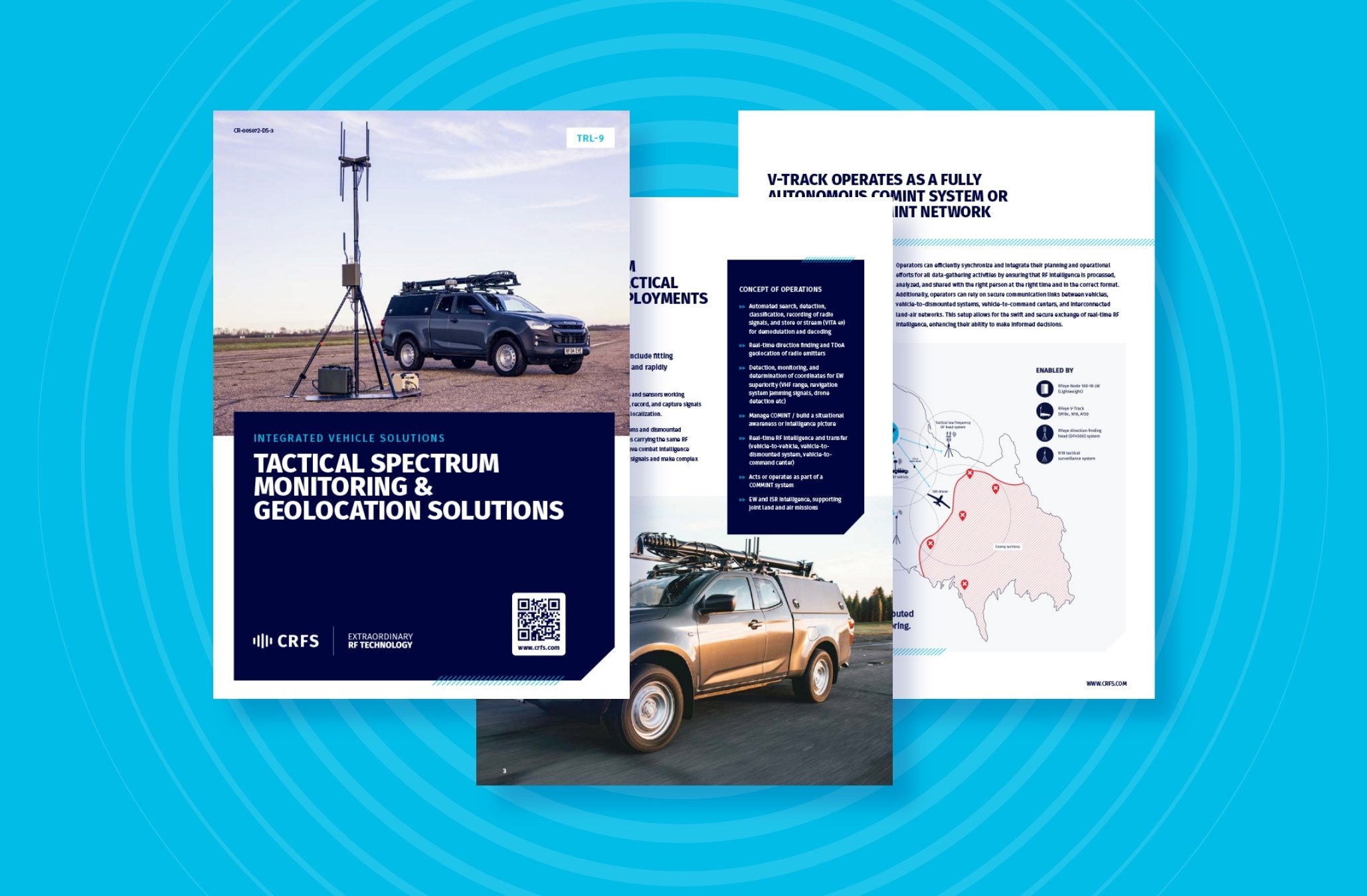 Tactical spectrum monitoring & geolocation solutions