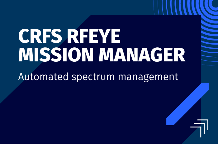 RFeye Mission Manager