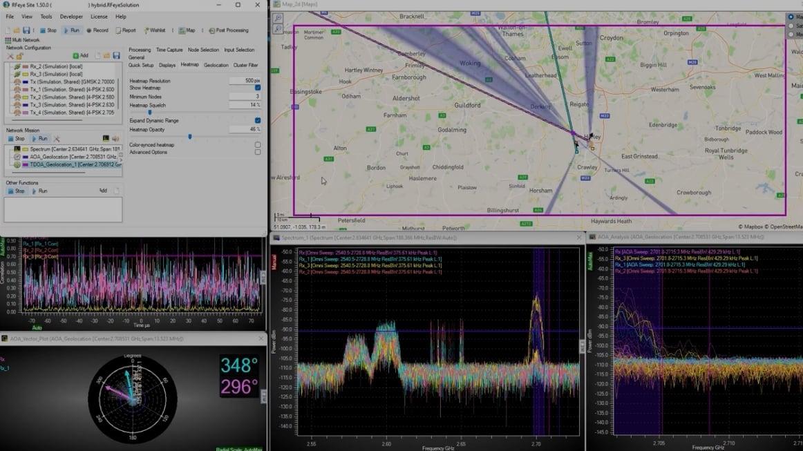 RFeye Site Hybrid TDOA & AOA